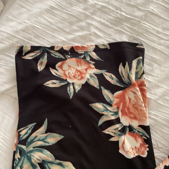 Floral wide leg v-neck jumper - Picture 5 of 5